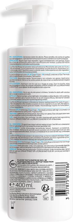 Produktbild La Roche Posay Lipikar Baume AP+M Light (Körperlotion, 400 ml)