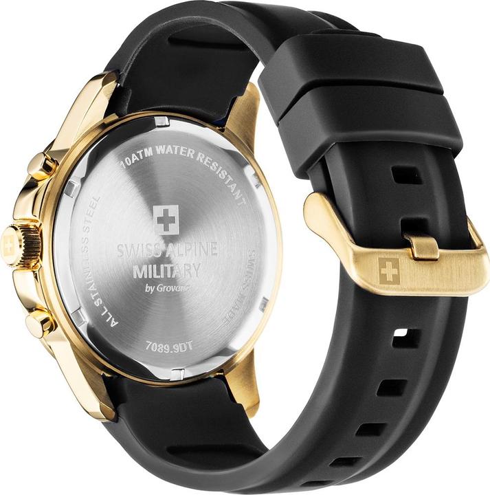 Produktbild Swiss Alpine Military 7089.9817 Chronograph Herrenuhr 44mm 10ATM (Chronograph, 44 mm)
