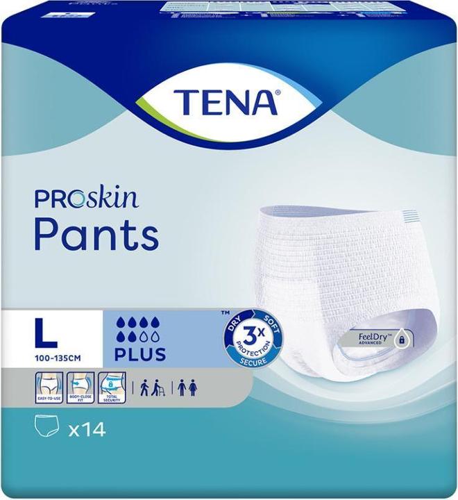 Tena Pants Plus L (14 x, Large)