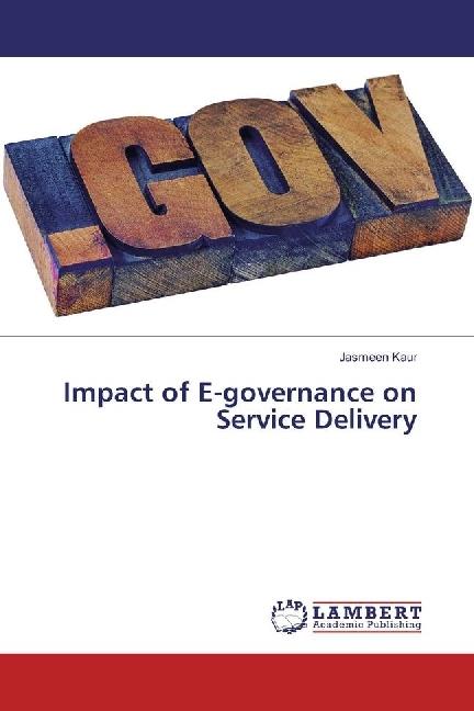Actual product image Impact of E-governance on Service Delivery (German, Jasmeen Kaur, 2017)