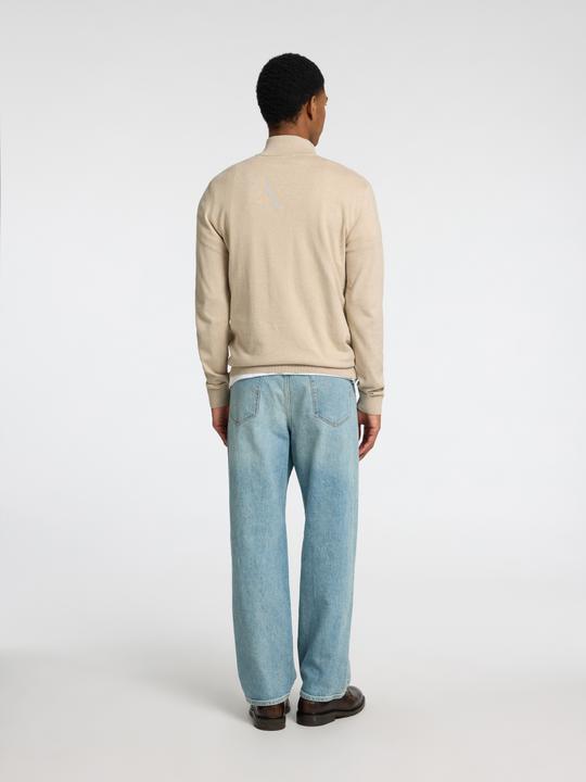 Actual product image Selected Homme Half-zip knitted jumper (XL)