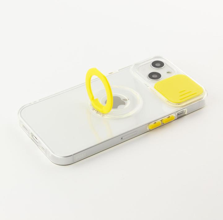 Produktbild PhoneLook Hülle mit Kamera-Slider und Ring (Apple iPhone 14)