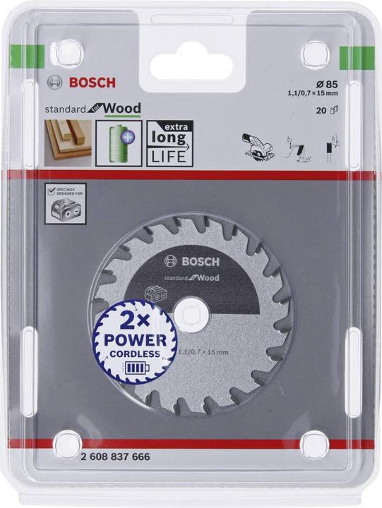 Produktbild Bosch Professional Zubehör Standard for Wood