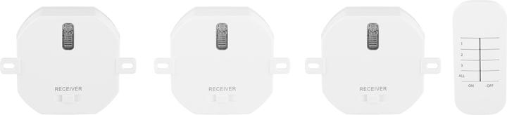 Produktbild Smartwares Lichtschalter-Set Funk-Einbauschalter + Fernbedienung (Heizungsaktor)
