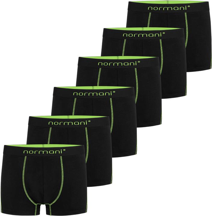 Immagine prodotto Normani 6 weiche Boxershorts aus Baumwolle (S, confezione da 6)