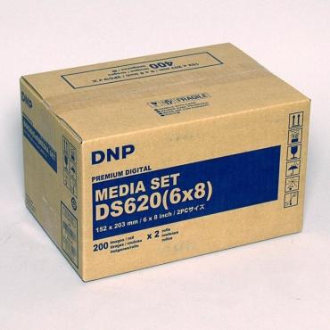 Image du produit DNP DS 620 Kit média 15x20 cm 2x 200 feuilles (15 x 20 cm, 200 x)