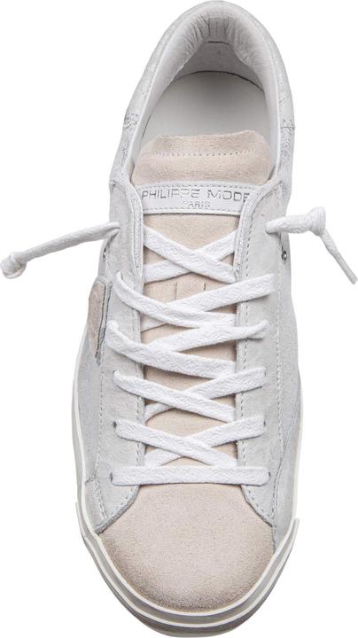 Produktbild Philippe Model sneakers prsx low in laminated leather silver (40)