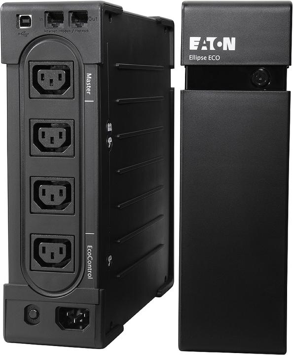 Actual product image Eaton Ellipse ECO 500 IEC (500 VA, 300 W, Standby UPS)
