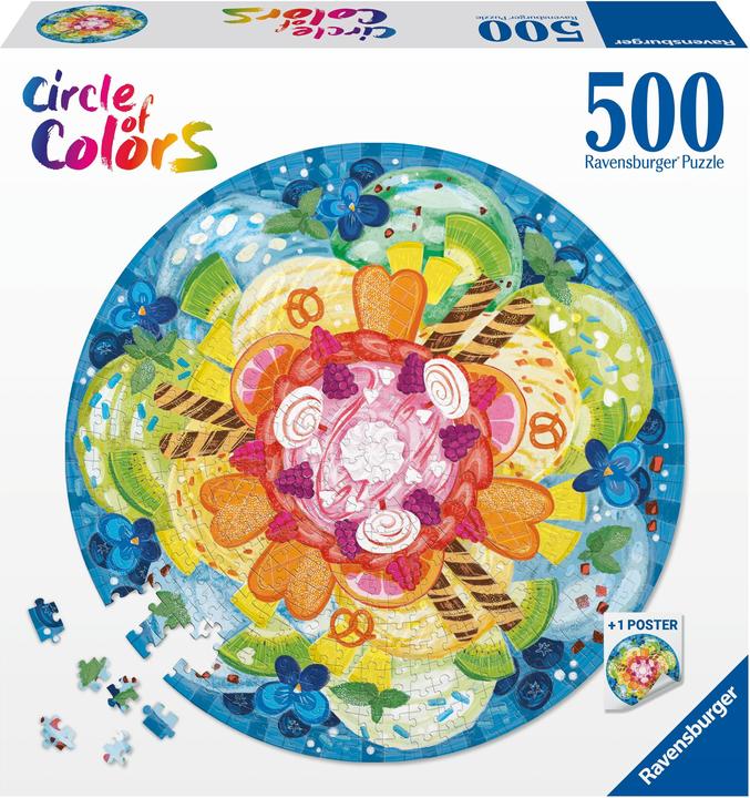 Produktbild Ravensburger Circle of Colors Ice Cream (500 Teile)
