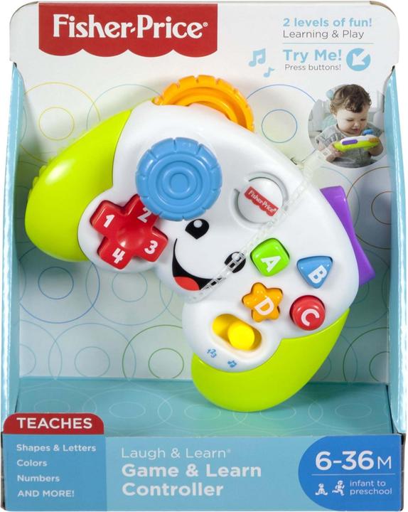 Actual product image Fisher-Price Learning fun game controller (D, DU, F, I, E) (German, Dutch, English, French, Italian)