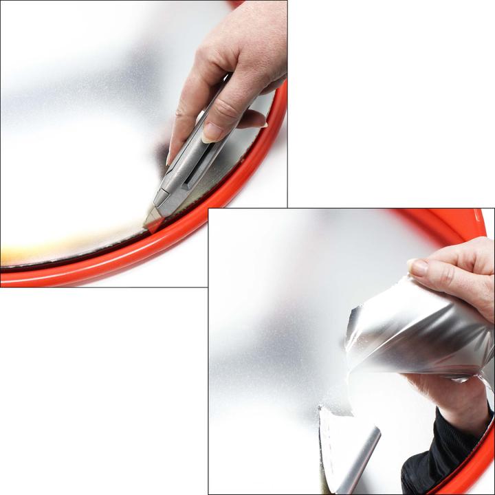 Actual product image Wiltec Safety mirror 80cm traffic mirror panoramic mirror surveillance mirror