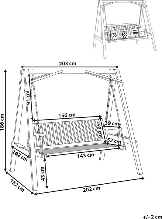 Produktbild Beliani Ficarella