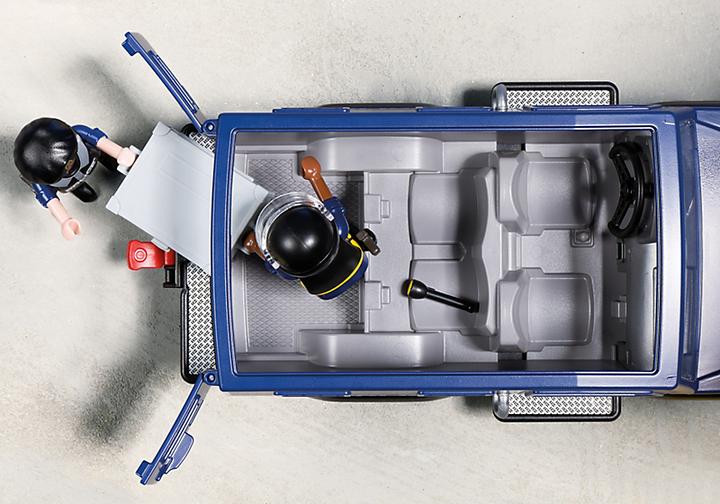 Productafbeelding Playmobil Politietruck met speedboot (5187, Playmobil Stad Actie)