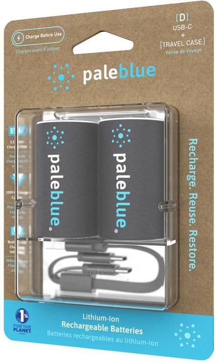 Immagine prodotto Pale Blue Battery D USB-C (2 pz., D, 5000 mAh)