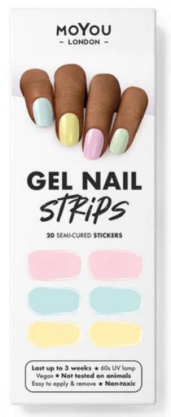 MoYou London Gel Nail Strips Pastel Sweets
