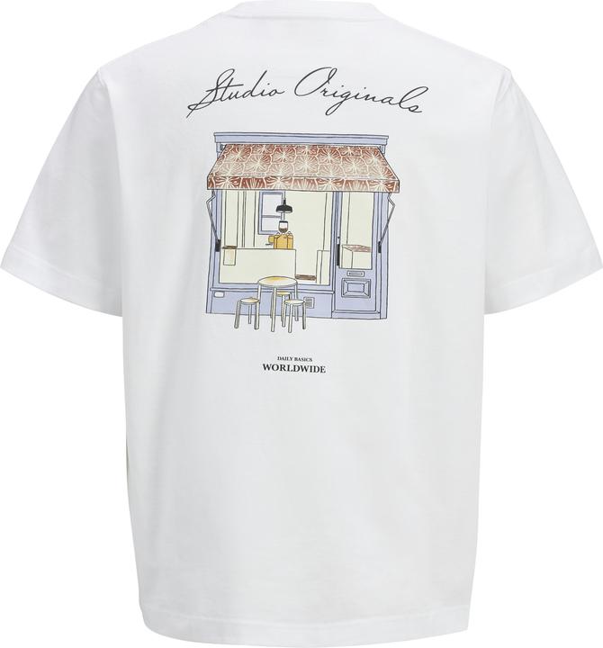 Actual product image Jack & Jones Jorislington Back Tee Ss Crew Neck Sn (M)