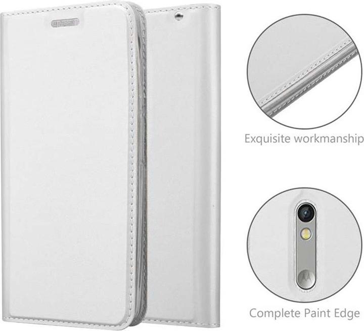 Produktbild Cadorabo Book Classy Style Cover (Motorola Moto X Play)