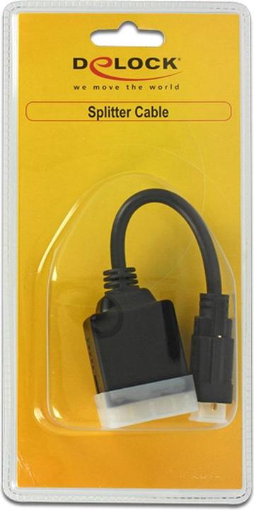 Produktbild Delock DVI — VGA| Coaxial (RCA) (DVI, RCA, VGA, 20 cm)