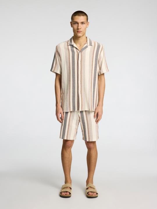 Produktbild Selected Homme Gestreifte Shorts (L)