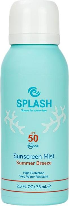 Splash Summer Breeze Sunscreen Mist SPF 50 75 ml (Sonnenspray, SPF 50, 75 ml)