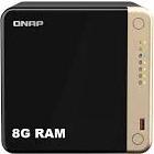 Image du produit Origin Storage 4-Bay desktop NAS Intel Celeron N5095 quad-core 8 GB onboard not expandable 4 x 3.5/2.5in SATA 6Gb/s
