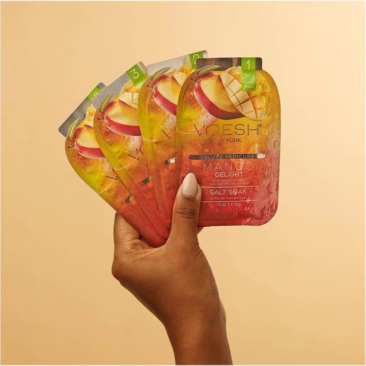 Image du produit Voesh Pedi Mango Delight (Crème et gel pour les pieds, Bain de pieds, Masque de pied)