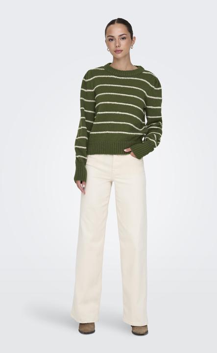Image du produit JdY Coupe normale Haut fermé Manches longues Manches bouffantes Pulls en maille (XXL)