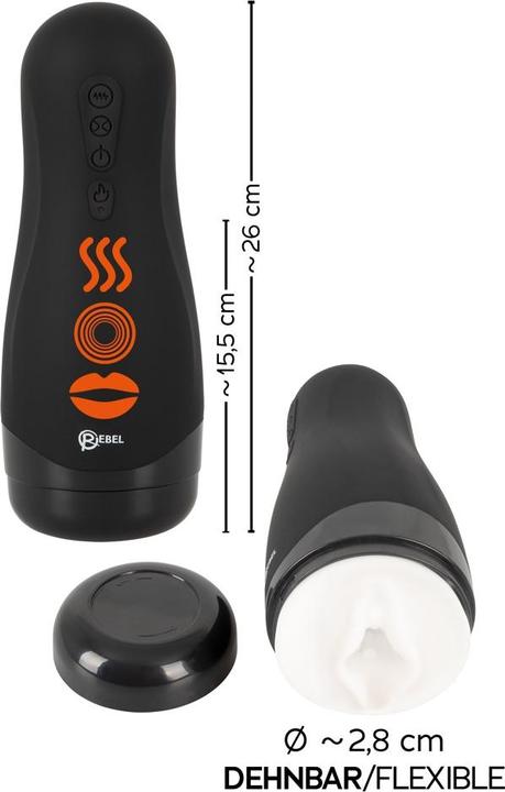 Produktbild Rebel Masturbator with 3 funct
