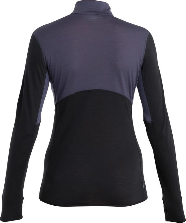 Actual product image Icebreaker Women Merino 200 Realfleece Descender LS Half Zip (L)