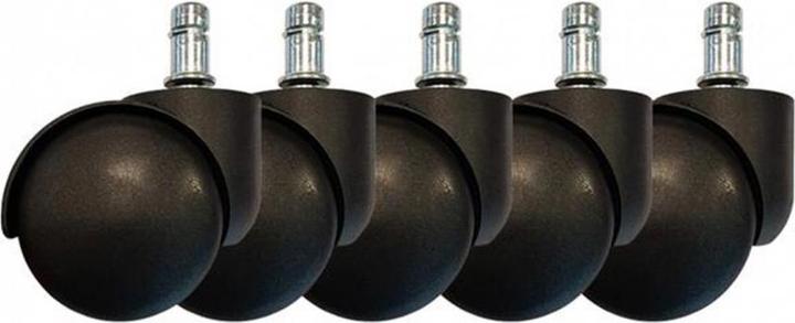 LC-Power Roulettes de remplacement pour chaise de jeu jeu jeu de 5