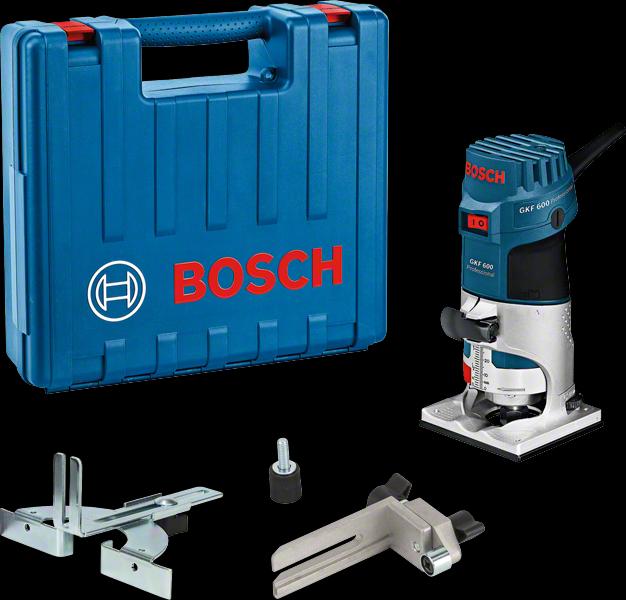 Actual product image Bosch Professional Edge router GKF 600, with carrying case