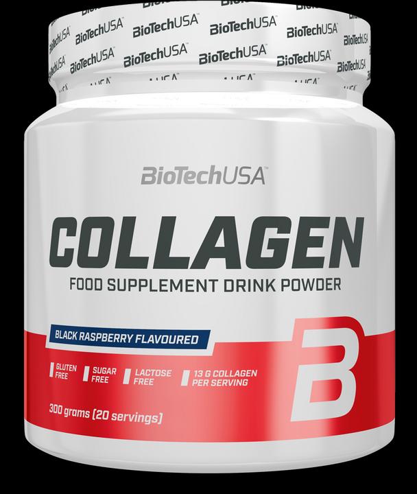 Biotech USA BioTech Collagen 300g Black Raspberry (1 Stück, Pulver, 300 g)