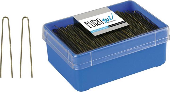 Immagine prodotto Caso Eurostil Black Hair Bun con forcine - 1 unità (1 pz.)