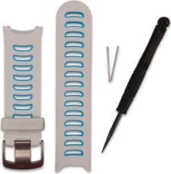Produktbild Garmin Ersatzarmband Forerunner 610 weiss/blau (Silikon)