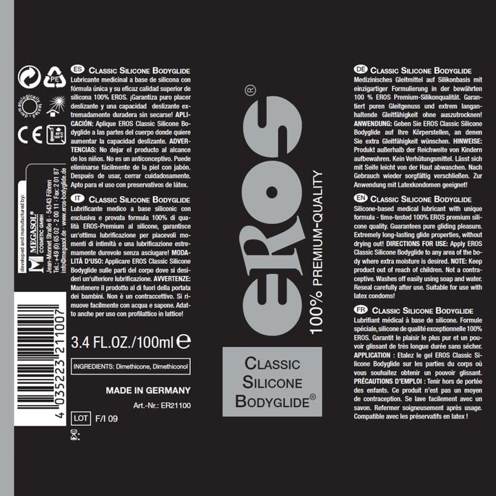 Produktbild Eros Classic Silicone Bodyglide (100 ml)