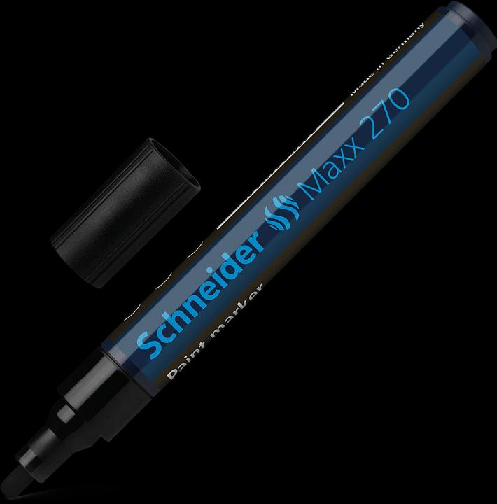 Immagine prodotto Schneider Pennarello Maxx 270 1-3 mm nero (Nero, 3 mm, 1 x)