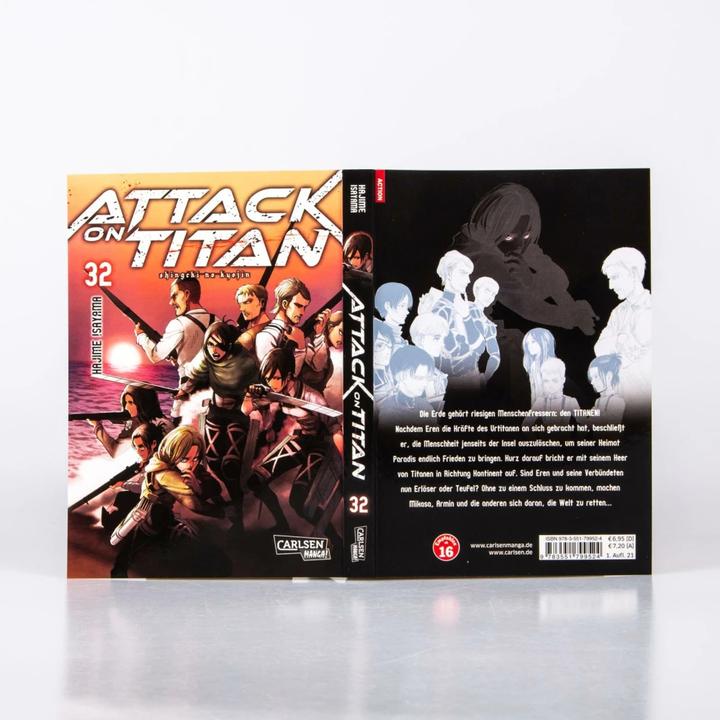 Produktbild Attack on Titan 32 (Deutsch, Hajime Isayama, 2021)