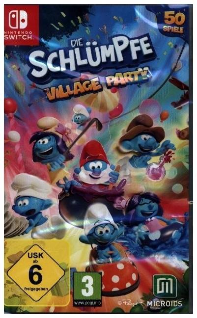 Actual product image Microids Smurfs: Village Party (Switch, DE)