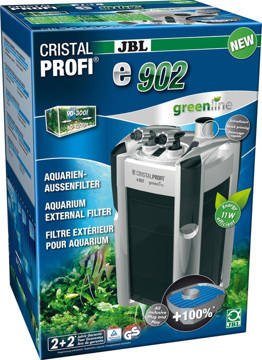 Actual product image JBL Aquaristik und Terraristik CristalProfi e902 greenline (300 l, External filters, Salt water)