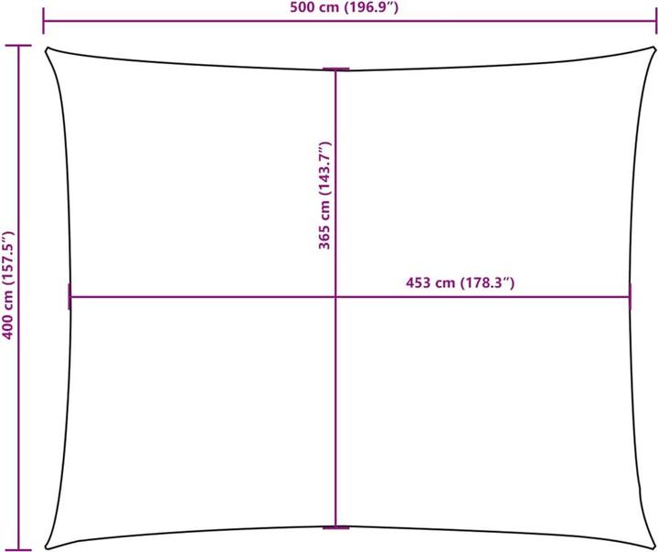 Actual product image VidaXL Awning (400 x 500 cm)