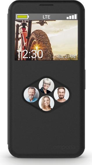 Produktbild Emporia Book-Cover Smart schwarz (Emporia Smart 5)