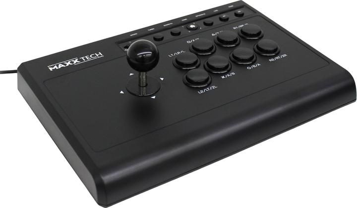 Maxx Tech Multiplatform Arcade Fight Stick (Switch, Xbox One X, PC, Xbox One S, PS4, Android, PS3)
