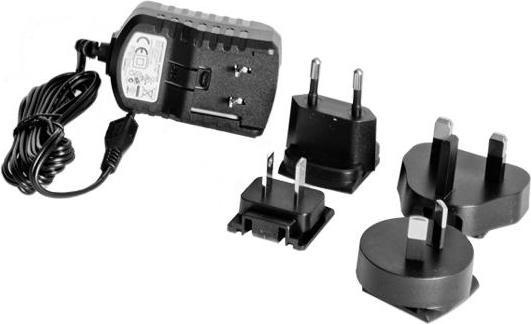Actual product image Raspberry Pi 7653311 - MicroUSB Power Supply with Adapters, 5 V / 2 A