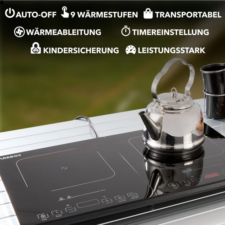 Produktbild Arebos Induktionskochfeld