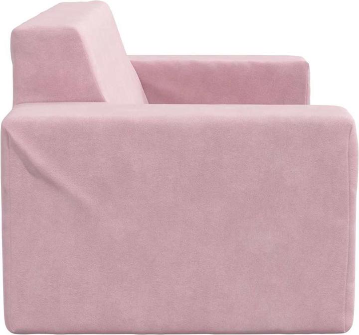 Produktbild VidaXL Kindersofa 2-Sitzer Rosa Weich Plüsch (Kindersofa)
