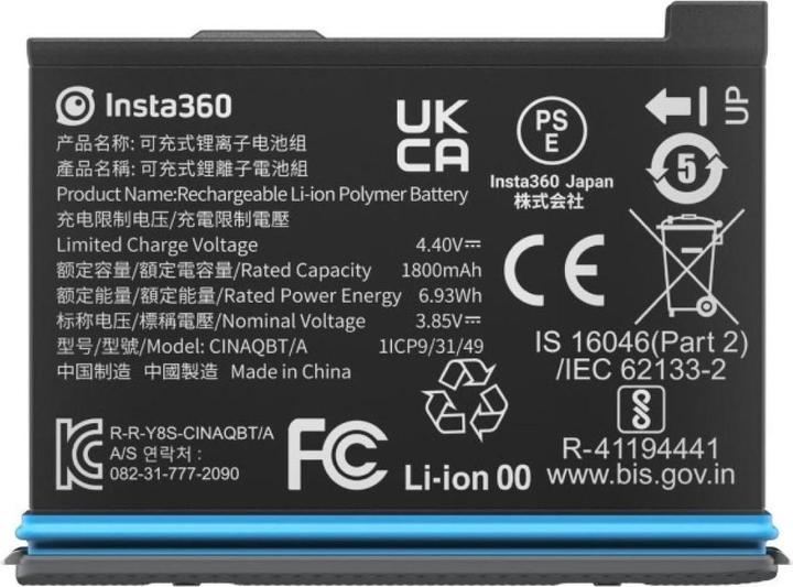 Produktbild Insta360 Cinaqbt/A (x3)