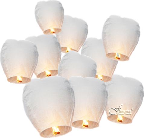Image du produit CreaDiva Lanterne Céleste Öko Flammea Blanc