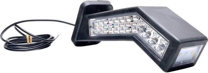 Image du produit WAS Phare de travail LED Phare de travail avec bras en caoutchouc W168.10 droite (1020 lm)