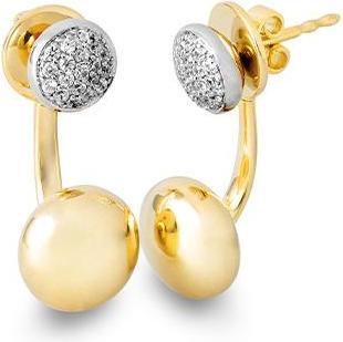 Image du produit Breuning BIJOUX DE L'OREILLE - BRILLE. 0,285 Ct. H/si (585, - Or)