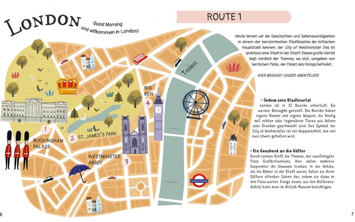 Produktbild National Geographic London für kleine Entdecker. Reiseführer für Kinder (Deutsch, Daniela Celli, Laura Re, 2022)
